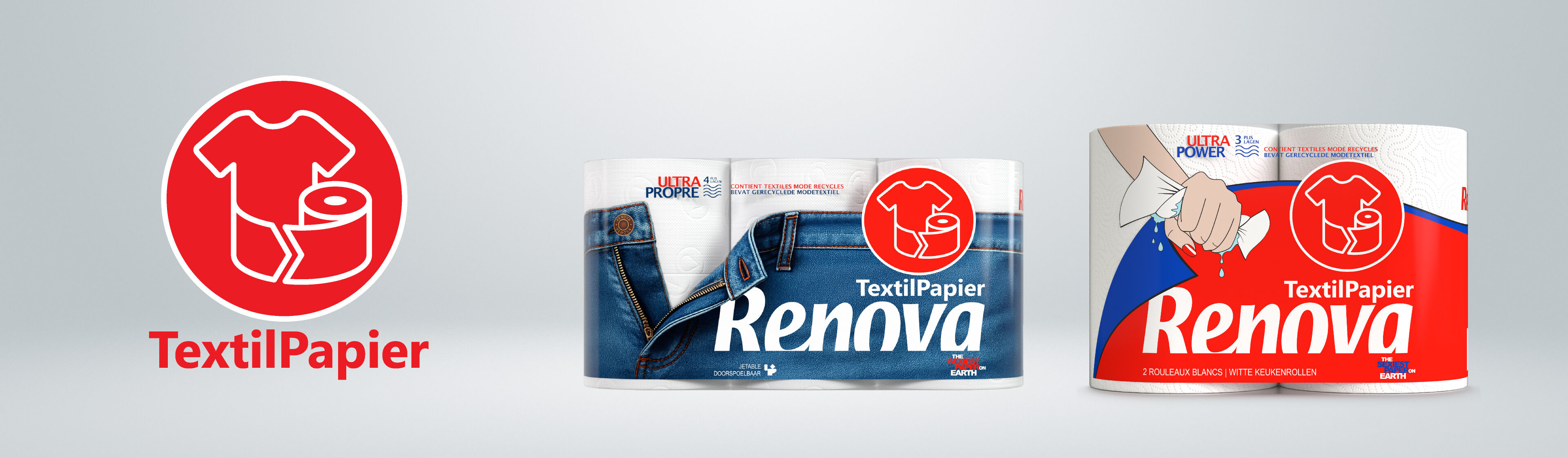 Banner TextilPapier products Mobile